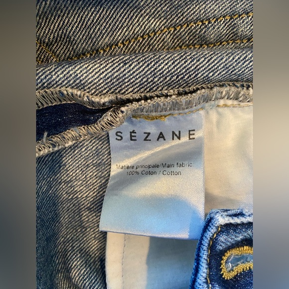 Sezane Denim Regular Jeans Trousers Pants Size 38 /US 6 Sézane - Picture 11 of 11